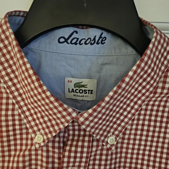 Lacoste shirt size 44 - Picture 3 of 7
